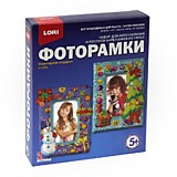 Игра Набор д/тв Гипс LORI д/лепки Фоторамки Новогодний подарок карт/уп Игра Набор д/тв Гипс LORI д/лепки Фоторамки Новогодний подарок карт/уп