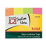 Блок Закладка бум неон 4цв/ 40л (50*15мм) EAGLE (25)