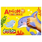 Альбом д/рис 40л склейка Каляка-Маляка (10)