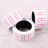 Лента для ценников бел мал (20*47*0,8) КИТАЙ (10)