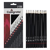 Карандаш набор 12шт Calligrata (2Н,H,F,HB,B,2B,3B,4B,5B,3B,6B,8B) заточ шестигр/дерев/корп (1/12) Карандаш набор 12шт Calligrata (2Н,H,F,HB,B,2B,3B,4B,5B,3B,6B,8B) заточ шестигр/дерев/корп (1/12)