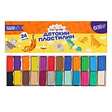 Пластилин 24цв 360гр Calligrata к/уп (16)
