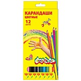 Карандаши 12цв Каляка-Маляка дерев/шестигр/корп к/уп (12)
