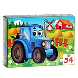 Игра пазлы   54эл Puzzle Tim Весёлый трактор (1/256)