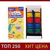 Пластилин  6цв 120г Calligrata со стеком к/уп (32)