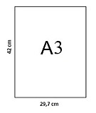Ватман А3 (297*420мм) 200гр/м2 (100) Гознак