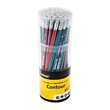 Карандаш HB inФОРМАТ Contour трехгр/дерев/корп с ластиком (48)