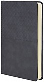 Ежедневник недат А5 136л лин INFORMAT MODERN тв/кож/обл серо-синий (1/6/36)