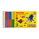 Пластилин 12цв 180г Каляка-Маляка Color game (20) (16)