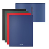Папка пласт скоросш пруж 0,50мм +корешок 17мм ErKr Matt Classic, асс