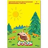Картон мел   7цв  7л 2стор Каляка-Маляка (30)