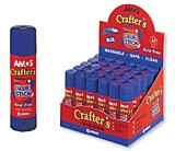 КЛЕЙ карандаш 22гр Glue Stik AMOS с цвет.индикатором (20)