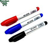 Маркер перм Bandun 2,5мм красный,синий,черный круг (10)