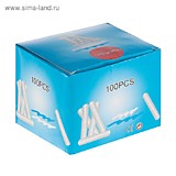 Мел шк бел 100шт SIMA LEND круглые к/уп (100)