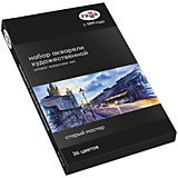 Краски акв худ 36цв 2,6мл/кювет сухие ГАММА Старый мастер 3ХК 110820211