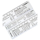 Линейка  20см пласт (алгебра) Стамм ЛС03 (20)