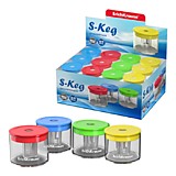 Точилка с контейнером 1отв ErKr S-Keg пласт/корп МИКС (1/24) Точилка с контейнером 1отв ErKr S-Keg пласт/корп МИКС (1/24)
