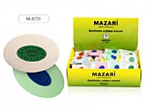 Ластик MAZARI Radius О, овал., синтет.каучук (48) Ластик MAZARI Radius О, овал., синтет.каучук (48)