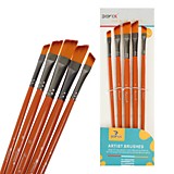 Кисть набор  5шт Синтетика (2,4,6,8,10) плоские ARTIST BRUSHES