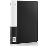 Папка пласт зажим 0,18мм DELI 700мкм внутр карман,асс (1/12)