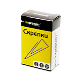Скрепки 31мм (100шт) inФОРМАТ никелированные треуг  SNT31-100K НЕЗАКАЗ (тонкий металл)