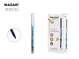 Ручка роллер MAZARI Clarity 0,5мм цв/корп игла, асс (1/12)