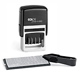 Штамп датер 3 строчный самонаборный пласт+касса (24мм*45мм) PRINTER S260-Set