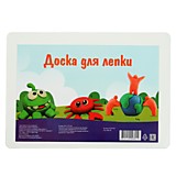 Доска д/пластелина А4 Calligrata Лучшему художнику белая 