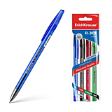 Ручка гел НАБОР  4цв ErKr ORIGINAL R-301 Gel Stick 0,5 мм, асс (1/24) 