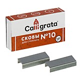 Скобы к степлеру № 10 Calligrata оцинкованные 1000шт (10) Скобы к степлеру № 10 Calligrata оцинкованные 1000шт (10)