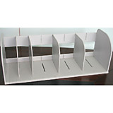 Лоток верт 4сек SYSMAX пласт сборный Jumbo BR-4 42115 (2)