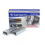 Скобы к степлеру № 10 Kangaro оцинкованные 1000шт (1/20/800шт)