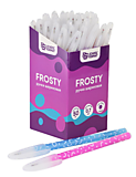 Ручка масл  Schoolformat FROSTY 0,7мм син, асс (1/50)