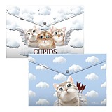 Папка пласт с кноп А4 ErKr Cupids,Mini Traveler полупрозр, асс (12) Папка пласт с кноп А4 ErKr Cupids,Mini Traveler полупрозр, асс (12)