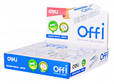Ластик Deli OFFI прямоугольный белый 60*24*12мм DL-H03110 (1/30) Ластик Deli OFFI прямоугольный белый 60*24*12мм DL-H03110 (1/30)